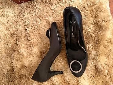 izabel ayaqqabi: Ölçü: 38, rəng - Qara, Yeni — 1