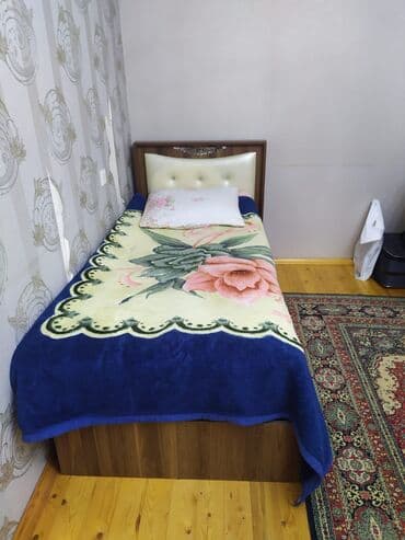 tek yataq: 2 təknəfərlik çarpayı, 2 tumba, İşlənmiş — 1