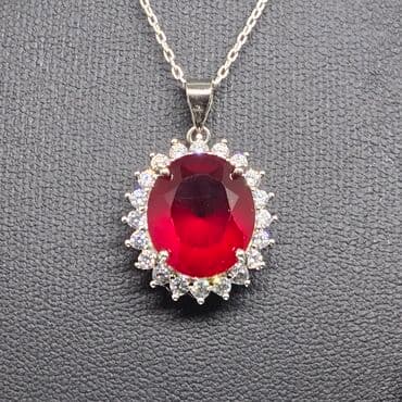 qolbaq gumuş: Kulon, Gümüş, Yaqut, 5.00+ Karat — 1