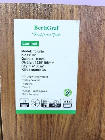 işlənmiş laminant: Laminat, 10 mm, Sinif - 32 — 2