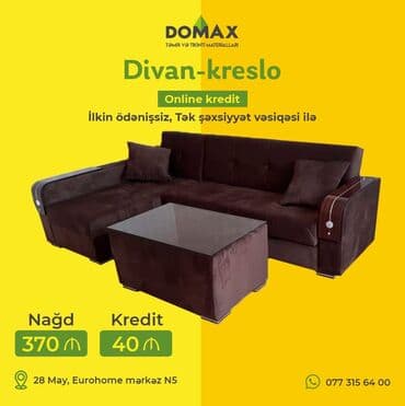 künc masa: Künc divan, Yeni, Açılan, Bazalı, Vеlur parça, Şəhərdaxili pulsuz çatdırılma — 1