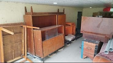 bagca mebelleri satilir: Şkaf, açıq/şka Xüsusiyyətlər: - Material: massiv taxta və — 1