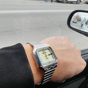 telefon saat: Qol saatı, Orient, rəng - Gümüşü — 1