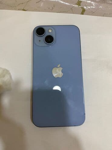 ayfonlar: IPhone 14, 128 GB, Mavi, Barmaq izi, Simsiz şarj, Face ID — 2