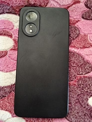 mini bar: Oppo A38, 128 GB, rəng - Qara, Barmaq izi — 3