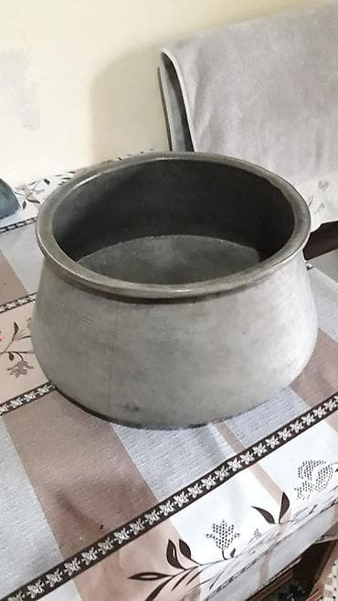 ams qazan: Aş qazanı, rəng - Gümüşü, Mis — 1