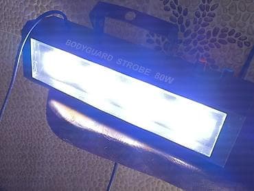 sebeke pencere: BODYGUARD STROBE 80W LED işıq Tam işləkdir, razılaşmaq olar. - Güc — 4