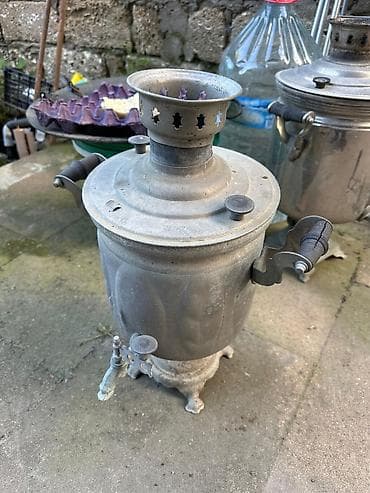 İşlənmiş Od Samovar, 5 l, Pulsuz çatdırılma