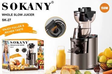 sok ceken: Соковыжималка Sokany, Новый, Бесплатная доставка, Доставка в районы — 3