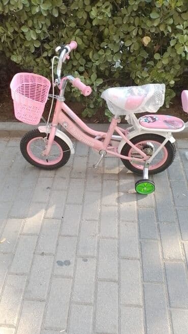 Yeni Dörd təkərli Uşaq velosipedi 12", sürətlərin sayı: 1, Ödənişli çatdırılma