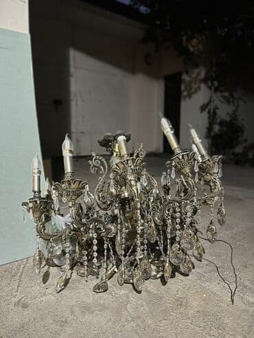 listurlar: Çılçıraq, 10 və daha çox lampa, Metal — 2