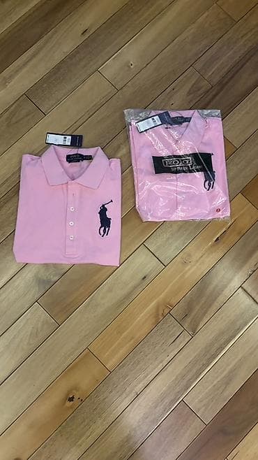 Мужская одежда: Мужское поло, Ralph Lauren, M, цвет - Розовый — 2