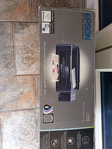 scanner: Epson L355 çoxfunksiyalı printer Xüsusiyyətlər: - Funksiyalar: çap — 1