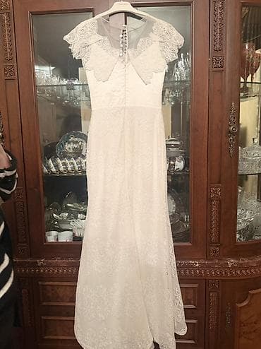 qadın paltoları: Qadın geyim dəsti və paltarlar 1) Qəhvəyi şifon 2 hissəli dəst - — 7