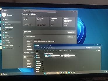 ram ddr 2: 128 gb SSD və 1 TB yaddaş. 8 gb ram DDR4 du. i3 6 ci nəsil — 2