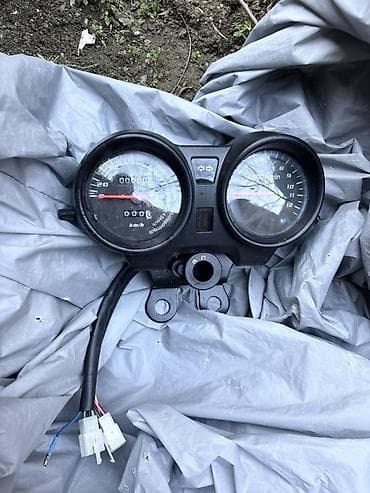 015 şiti: Motorsiklet analoq ölçü paneli (sürətölçən + taxometr) - İki dairəvi — 1