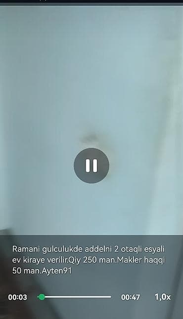 kiraye evler bakida: Uzunmüddətli kirayə mənzillər — 1