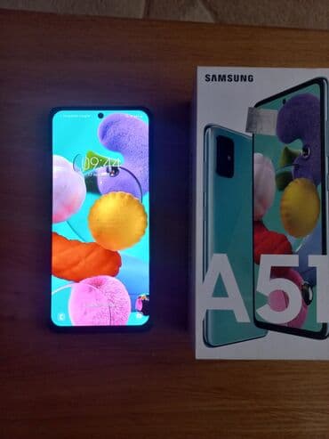 irşad samsung a24: Samsung Galaxy A51, 128 GB, rəng - Mavi, İki sim kartlı — 1