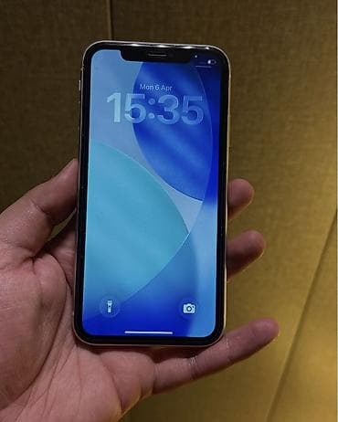 iphone adapdir: IPhone 11, 128 GB, Ağ, Zəmanət, Simsiz şarj, Face ID — 6