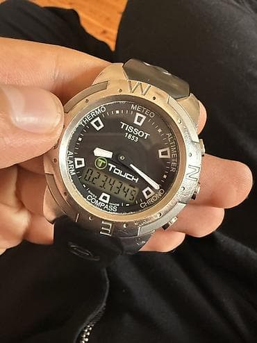 ti: İşlənmiş, Qol saatı, Tissot, rəng - Boz — 9
