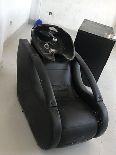 Salon üçün yuyucu kreslo (şampuanlama stolu) - Material: qara rəngli lalafo.az -da Salon üçün yuyucu kreslo (şampuanlama stolu) - Material: qara rəngli