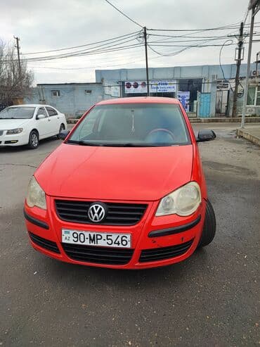Riyaziyyat: Volkswagen Polo, qırmızı rəng, hetçbek kuzov. Texniki xüsusiyyətlər — 5