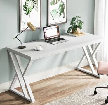 Kompüter masası, Yeni, Açılmayan, Laminat, Dördbucaq masa