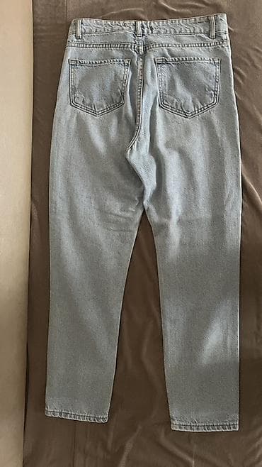 uzun don: MADE IN TÜRKİYE 26 Bədən. Məhsul: Qadın “mom fit” cins şalvar - Rəng — 2