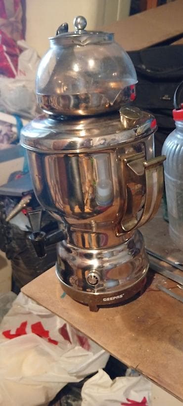 samlar: Yeni Elektrik Samovar, 3 l, Pulsuz çatdırılma — 4