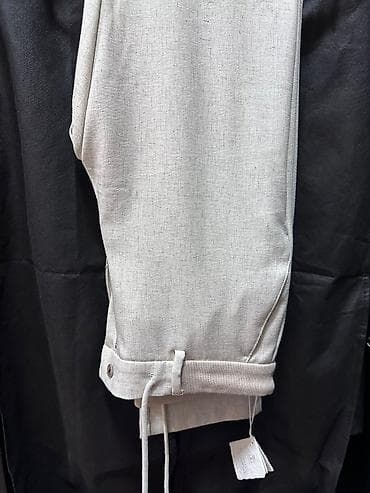 Bol kəsim Şalvar, M, rəng - Bej