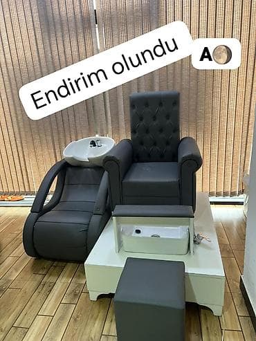 mebel salonlari: AYGUN 🌖 Sac moykasi 220 pedikur 220 təcili satilir 
Unvan Xırdalan — 1