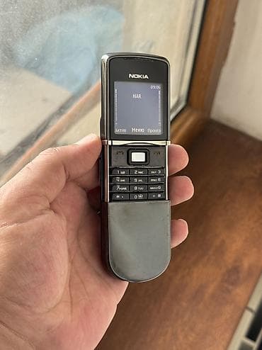 philips xenium 9@9h: Nokia 8 Sirocco, < 2 GB Memory Capacity, rəng - Qara, Düyməli — 2
