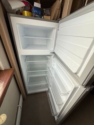 soyuducu 100: 2 qapılı Midea Soyuducu Satılır, rəng - Gümüşü — 4