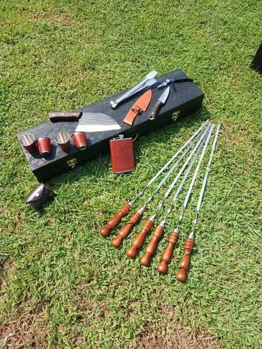 nerj cənlər: 🎁Hədiyyəlik Şiş dəsti🤩🤩🤩 ⚒️Peşəkar ustalar tərəfindən hazırlanmış Əl — 7