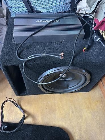 Avtomobil üçün səs sistemi komplekti - Subwoofer qutusu: portlu