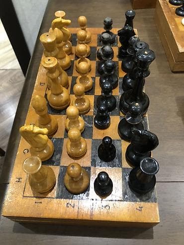 Шахматы: Məhsul: Taxta şahmat dəstləri (bir neçə fərqli model) 2 ci sekil. - — 6