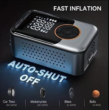 uni z: Ağıllı portativ hava kompressoru – çoxfunksiyalı nasos - Maks — 3