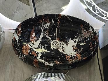 - Məhsul: Üstəqoyma hamam/lavabo qabı - Material: Yüksəkmöhkəm