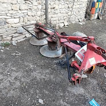 Diskli otbiçən aqreqat - Traktorun 3 nöqtəli asqısına qoşulan, kardan