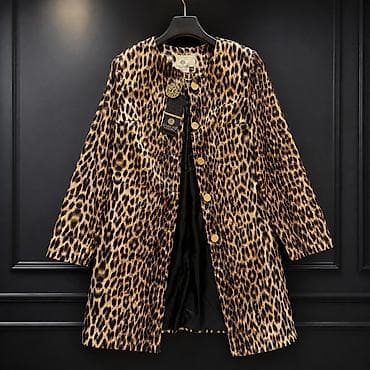Пальто: Yenidir 42 və 40 razmer aşağı verilir
Leopard naxışlı plaş — 1