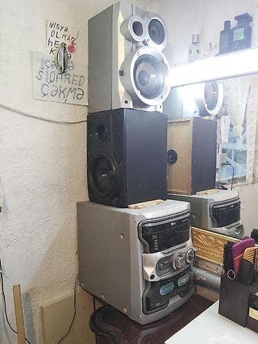 hp rtl 8822ce: LG mini Hi‑Fi musiqi mərkəzi + akustik sistem - Model blok: LG — 6