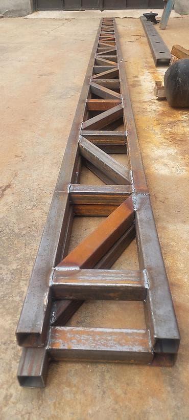 a frame ev tikintisi: Metal konstruksiya və ferma istehsalı/xidməti - Müxtəlif ölçülərdə — 1