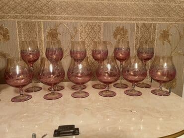 Rümkalar, rəng - Çəhrayı, Şüşə