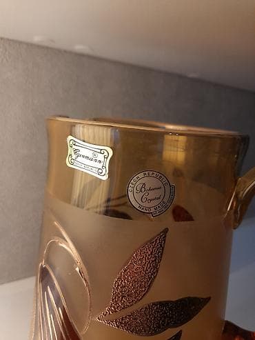 masin tort sekilleri: Dekorativ boşqab və şüşə meyvəqabı dəsti — 9