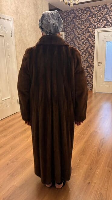 Qadın üçün uzun kürk palto - Material: təbii sıx tüklü, yumşaq lalafo.az -da Qadın üçün uzun kürk palto - Material: təbii sıx tüklü, yumşaq