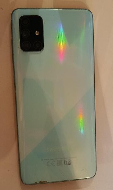 samsung bluetooth: Samsung Galaxy A71, 128 ГБ, цвет - Голубой, Две SIM карты — 2