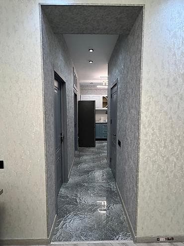 kirayə ev 2 otaq: Tam təmirli, zövqlə dizayn olunmuş 2 otaqlı mənzil. - Zal — 7