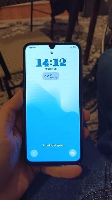 Samsung Galaxy A15, rəng - Mavi, Barmaq izi