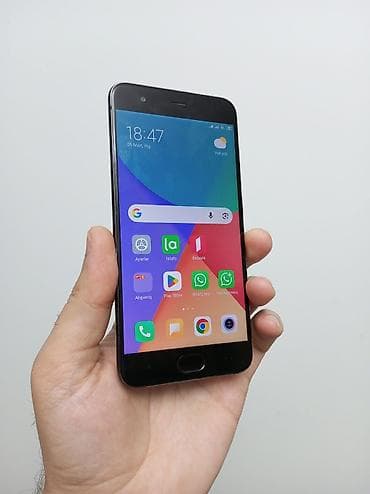 Аудиотехника: Xiaomi Mi 6, 64 ГБ, цвет - Черный, 
 Отпечаток пальца — 1