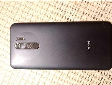 1288 telfon: Redmi 9, 32 GB, rəng - Qara, Barmaq izi — 2